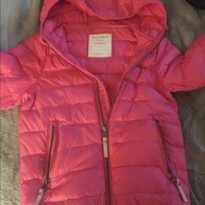 Pink Hanna Anderson puffy jacket
